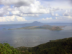 Taal Lake, third largest