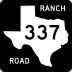 Ranch to Market Road 337 marker