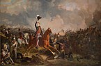 The Prince of Orange at the Battle of Quatre Bras (1818)