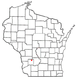 Location of Henrietta, Wisconsin