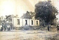 The building after the 1864 explosion