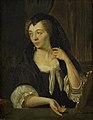 Anna de Hooghe, vierte Ehefrau von Backhuysen, 1680 bis 1685, Rijksmuseum
