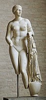 So-called Venus Braschi by Praxiteles, type of the Knidian Aphrodite, Munich Glyptothek