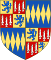 Arms of Hugh (Smithson) Percy, 1st Duke of Northumberland.
