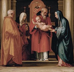 Fra Bartolomeo: Darbringung Christi im Tempel