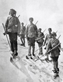 Osmanische 3. Armee mit Winterausrüstung 1914
