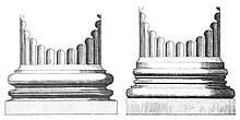drawing of architectural detail