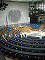 Plenarsaal 1992 mit Bundesadler