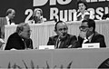 Bundesparteitag 1978 in Mainz: Bangemann, Genscher, Baum