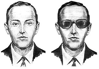 Composite drawing of "D. B. Cooper" (1971, USA)