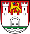 Redendes Wappen der Stadt Wolfsburg