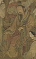 A Song dynasty period painting of Emperor Wen of Han in casual wear, or bianfu.