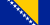 Flagge Bosnien und Herzegowinas