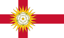 Flagge vom West Riding of Yorkshire