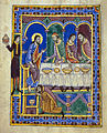 Christ in the house of Simon the Pharisee, with Mary Magdalene washing his feet, Luke 7:36–50