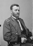 sitting American Civil War general with beard and short hair