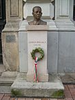 Denkmal für den Italiener Giorgio Perlasca in Budapest, der dort etwa 5000 Juden das Leben rettete