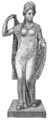 Roman bronze figurine, Öland, Sweden. Possibly Venus or Juno.[16]
