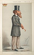 The Duke of Abercorn by Carlo Pellegrini ("Ape") in the 25 September 1869 issue
