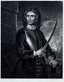 Etching of John Benbow for King George to be given to hospital, afterwhich, Mote was admitted to the Royal Academy.