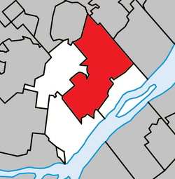 Location within L'Assomption RCM