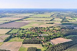 Aerial photo of Groß Krams