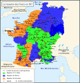 567 kein Reich von Paris (zT zu Soissons)