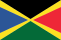 Flag sometimes used by Martinique in taekwondo competitions.