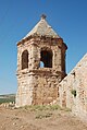 The Roman-era hexagonal tower tomb, now part of the Mosque of Prophet Huri
