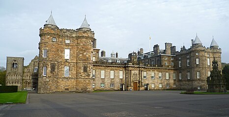 A picture of Holyrood Palace