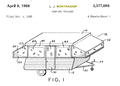 camping trailer patent Lloyd Jay Bontrager 1965