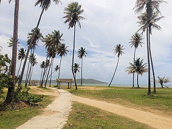 Playa Lucia in Yabucoa in 2020