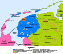 The languages in the northern Netherlands (in German)