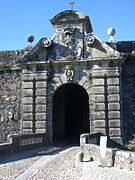 Door entrance of the fortified walls