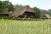 The Vogtsbauernhof is the only farm in the museum which is still standing in its original location.[3]