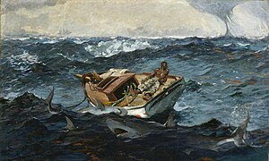 Winslow Homer - The Gulf Stream - Metropolitan Museum of Art