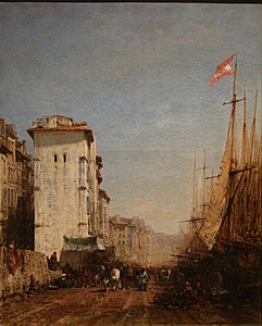 Félix Ziem Quay of the port of Marseille