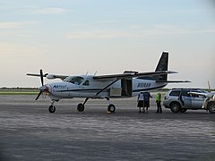 N108AN a Cessna 208 Caravan at Burke Lakefront Airport