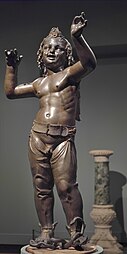 Amore-Attis, by Donatello, 1436–1438, bronze, Bargello, Florence, Italy