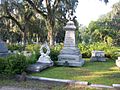 The Anderson Family Gravesite on Bonaventure Cemetery, Savannah.