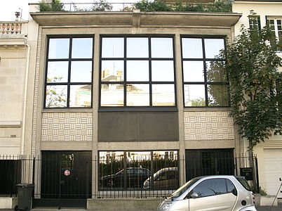 Residence and studio of architect Auguste Perret in Boulogne-Billancourt (1929)