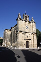 The church in Aujargues