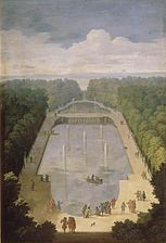 "Bosquet de l'Île Royale et le Bassin du Miroir" by Étienne Allegrain, ca. 1693