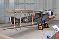 1918 gebaute Bristol F.2B des Imperial War Museum, Duxford Airfield in Cambridgeshire