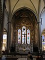 Displayed in the chapel to the left of the main altar at Santa Maria Novella