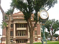 The Dallam County Courthouse in Dalhart, Texas