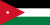 Die Nationalflagge Jordaniens
