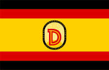 Parteiflagge der LDPD