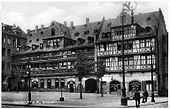 Rebstock House (left) and Braubachstrasse 21, c. 1910