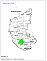 Positioning of Hassan district in Karnataka
